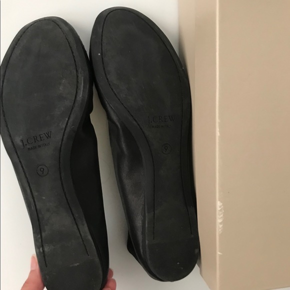 Jcrew Leather Studded Ballet Flats - Picture 3 of 4